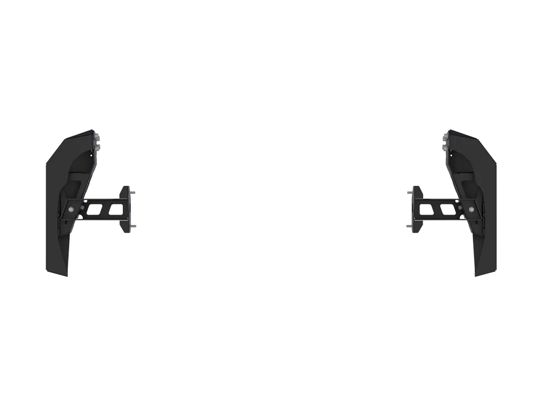 JT9118 – ARTEC INDUST Bumper End, Powder Coated Black Steel